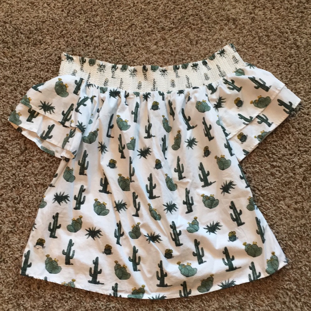 Cactus 🌵 print top